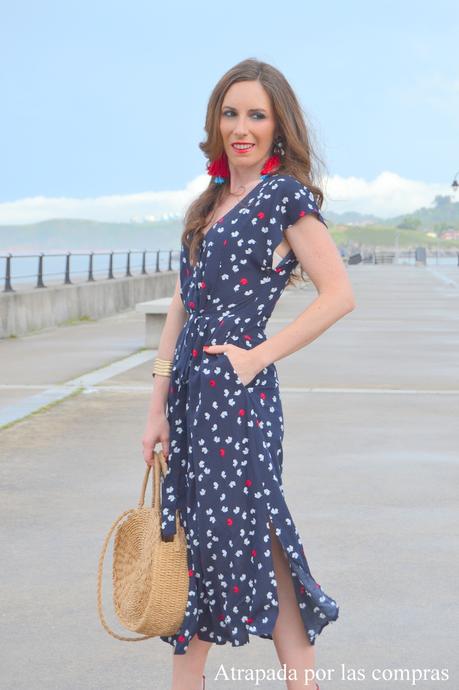 VESTIDO MIDI MARIPOSAS