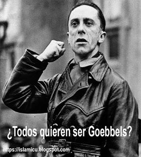 ¿Todos quieren ser Goebbels? Infiltraciones ideológicas colonizantes