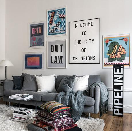 Ideas para decorar con cuadros estilo Pop Art wall decor, pop art style prints
