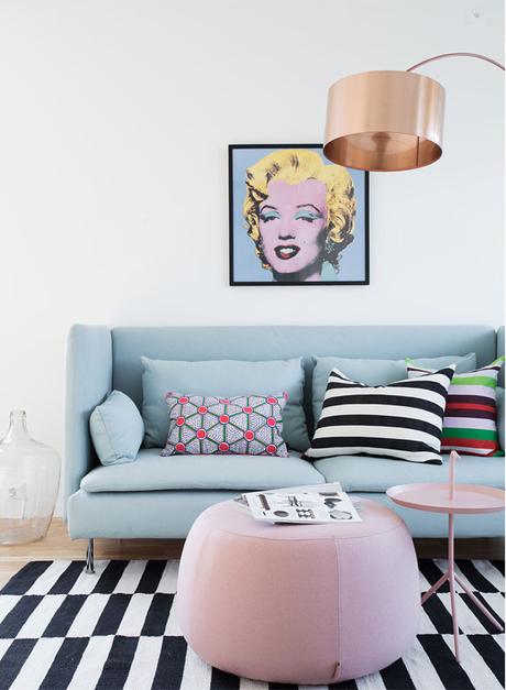 Ideas para decorar con cuadros estilo Pop Art Ideas para decorar con cuadros estilo Pop Art