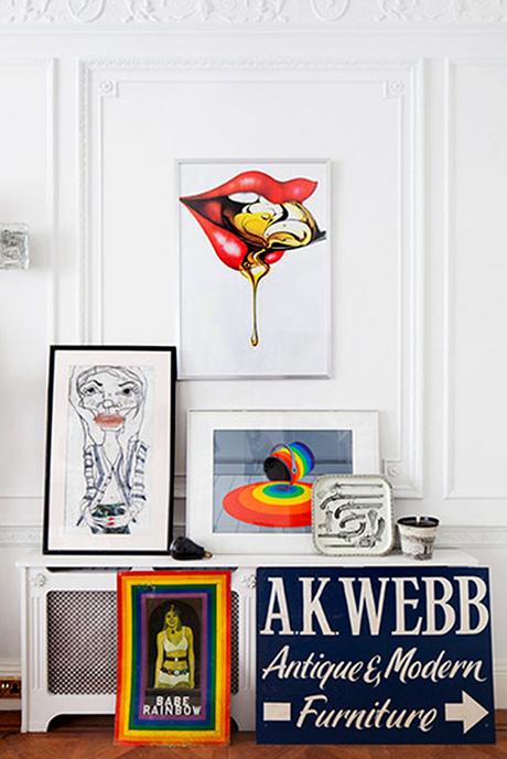 Ideas para decorar con cuadros estilo Pop Art Ideas para decorar con cuadros estilo Pop Art