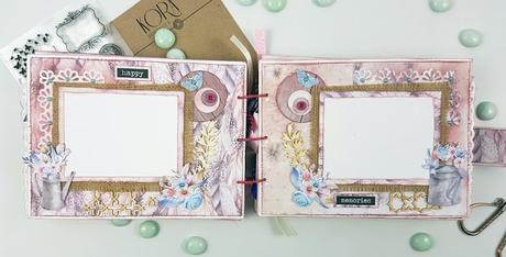 Tutorial Scrapbooking: Album Mixed Media patrocinado por Kora Projects