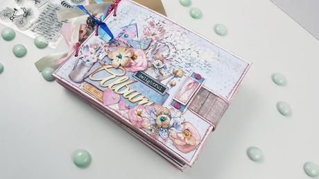 Tutorial Scrapbooking: Album Mixed Media patrocinado por Kora Projects