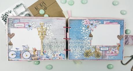 Tutorial Scrapbooking: Album Mixed Media patrocinado por Kora Projects