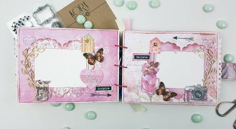 Tutorial Scrapbooking: Album Mixed Media patrocinado por Kora Projects