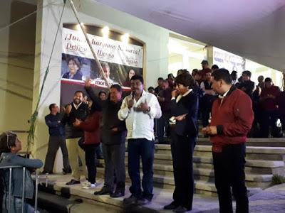 EMOCIÓN Y JOLGORIO VIVE MORENA EN TEXCOCO