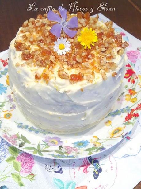 Pastel ruiseñor o tarta colibrí de Jamie Oliver