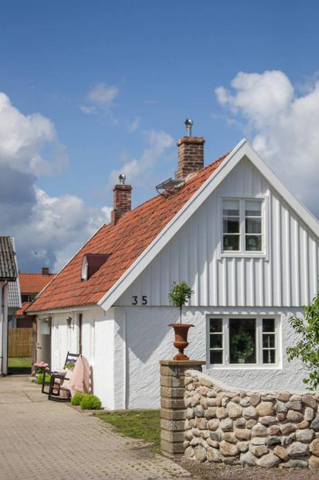 vacaciones países nórdicos estilo escandinavo country house casa suecia casa de vacaciones Casa de madera casa de campo   