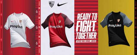 Camisetas Sevilla FC Nike 2018-2019 Camisetas Sevilla FC Nike 2018-2019