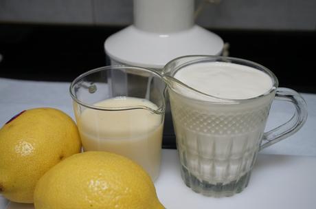 Vasitos de crema de limón