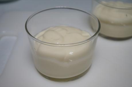 Vasitos de crema de limón