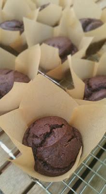 Muffins de Aguacate y Chocolate