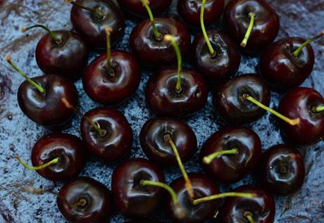 Tarta de quesos con picotas y cerezas tererecetas 05 Tarta de quesos con picotas y cerezas 05