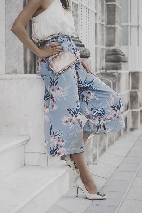 FLORAL CROPPED PANTS + DECO HAUL #PATTILOFT