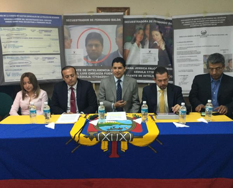 Pruebas del secuestro de Fernando Balda Pruebas del secuestro de Fernando Balda