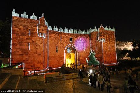 El sorprendente espectáculo “Jerusalem Festival of Light”
