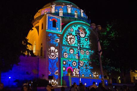 El sorprendente espectáculo “Jerusalem Festival of Light”