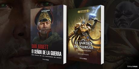 Dos nuevas novelas en español, una de W40K y otra de AoS