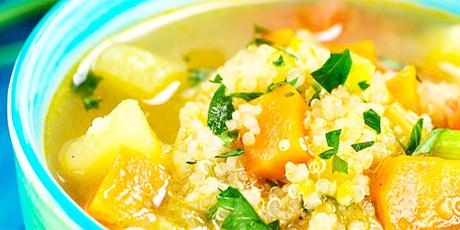 Sopa de Quinoa facil