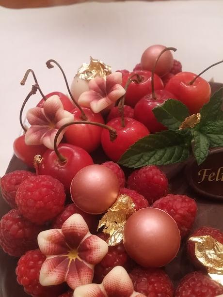 TARTA SACHER PARA UN CUMPLEAÑOS DE VERANO