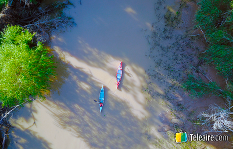 Paseo en canoa por el delta del tigre