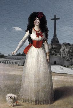 el villano arrinconado, humor, chistes, reir, satira, Carmen Martínez Bordiu