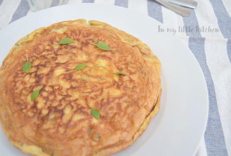 Frittata al basilico- Cooking the chef (Genaro Contaldo) Frittata al basilico- Cooking the chef (Genaro Contaldo)