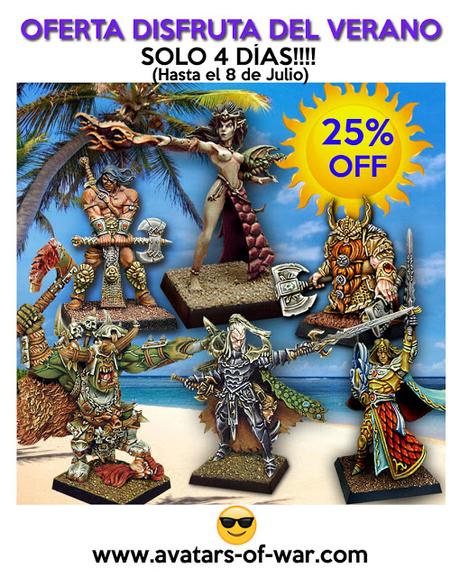 Oferta veraniega de AoW: 25% dto en todo hasta el día 8