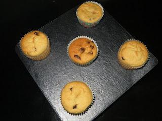 MAGDALENAS DE MASCARPONE Y CHOCOLATE