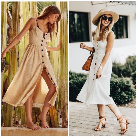 Inspiration: Buttoned Dress