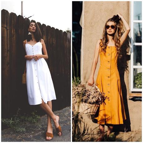 Inspiration: Buttoned Dress