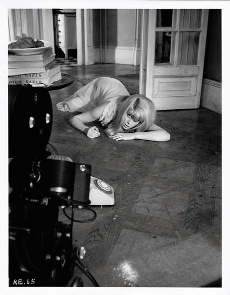 La mirada de Catherine Deneuve en Repulsion (detrás de cámaras)