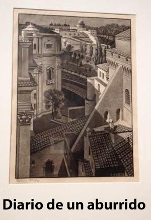 Sobreviviendo horno madrileño. exposición Escher restaurante 