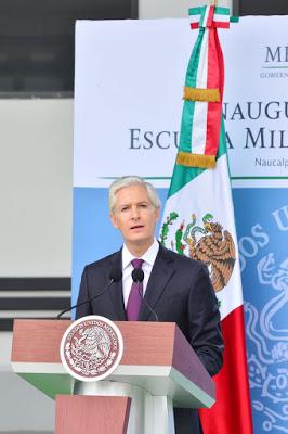 MENSAJE DEL GOBERNADOR DEL ESTADO DE MÉXICO, LIC. ALFREDO DEL MAZO MAZA, ACERCA DE LOS HECHOS OCURRIDOS EN TULTEPEC, DURANTE LA INAUGURACIÓN DE NUEVAS INSTALACIONES EN LA ESCUELA MILITAR DE INGENIEROS