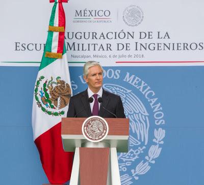 MENSAJE DEL GOBERNADOR DEL ESTADO DE MÉXICO, LIC. ALFREDO DEL MAZO MAZA, ACERCA DE LOS HECHOS OCURRIDOS EN TULTEPEC, DURANTE LA INAUGURACIÓN DE NUEVAS INSTALACIONES EN LA ESCUELA MILITAR DE INGENIEROS