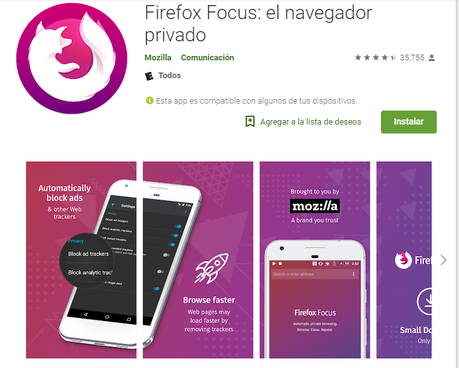 MEJORES NAVEGADORES WEB ANDROID