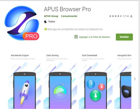 MEJORES NAVEGADORES WEB ANDROID