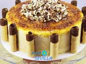 Tarta helada turrón yema tostada Thermomix