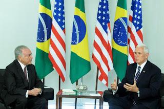 Lo que Pence se llevó de Brasil