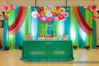 17 Hermosas Ideas de cómo decorar fondos con tela