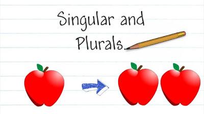 Nombres singulares y plurales en inglés