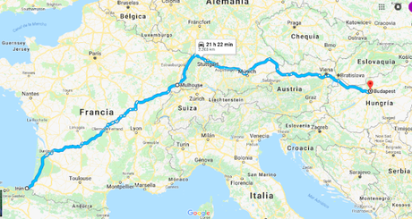 Viajar a Hungría en coche desde España (I)