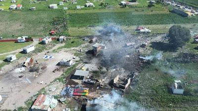 TRAS EXPLOSIONES EN LA SAUCERA TULTEPEC, DEL TOTAL DE LESIONADOS 38 CONTINÚAN HOSPITALIZADOS