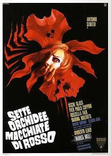 SIETE ORQUÍDEAS MANCHADAS DE ROJO (Sette orchidee macchiate di rosso) (Italia, Alemania; 1972) Giallo, Intriga, Psycho Killer