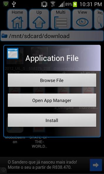 Como instalar manualmente aplicaciones en Android 