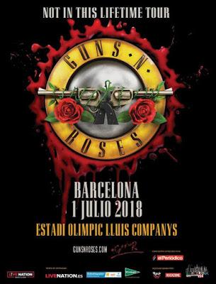 Guns N' Roses - Barcelona 01-07-18 - Estadi Olímpic