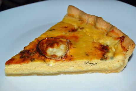 Quiche de seis quesos Quiche de seis quesos