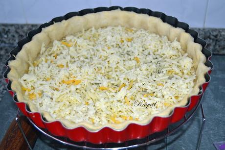 Quiche de seis quesos Quiche de seis quesos