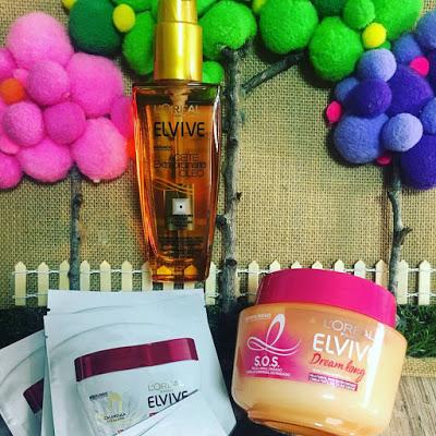 ViveconElvive, mascarilla capilar, mascarilla intensiva, dream long, aceite universal, aceite sulimador, aceite extraordinario oleo, youzz, loreal, loreal paris, elvive,