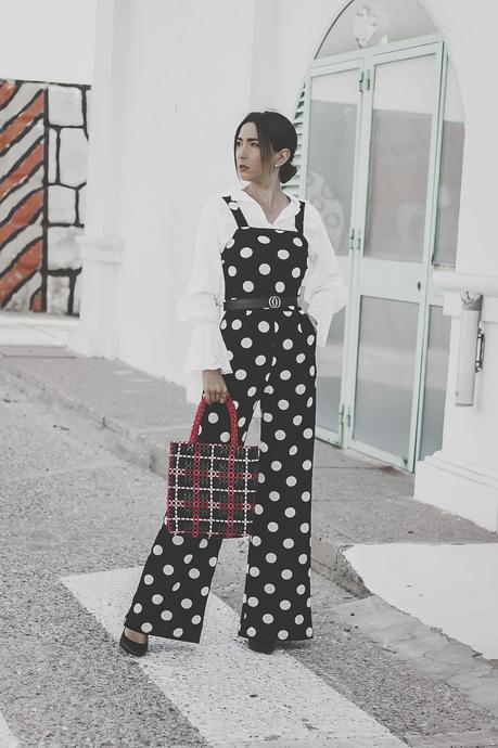 2 LOOKS: POLKA DOTS JUMPSUIT+HAUL REBAJAS ZARA